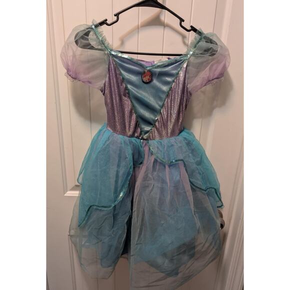 Disney Princess Ariel Halloween Costume Dress Size S (4-6) Little Mermaid - Picture 1 of 12